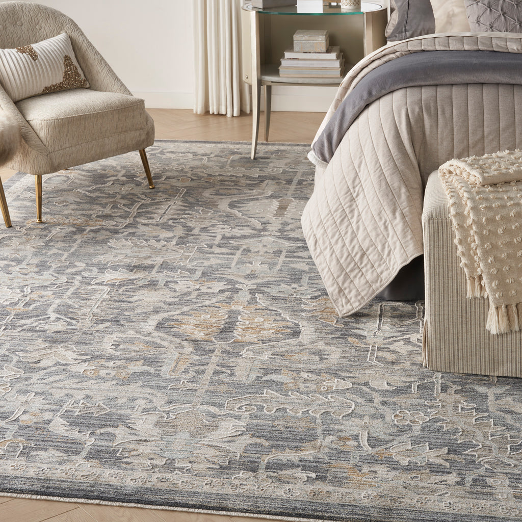 nourison lynx lnx02 navy multicolor rug