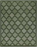 nourison easy care nes01 green rug
