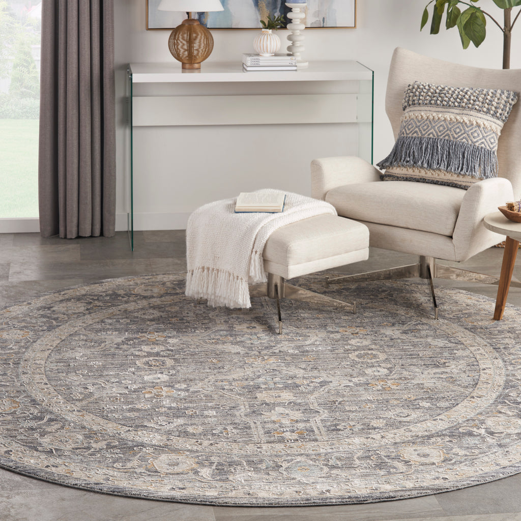 nourison lynx lnx03 slate multicolor rug