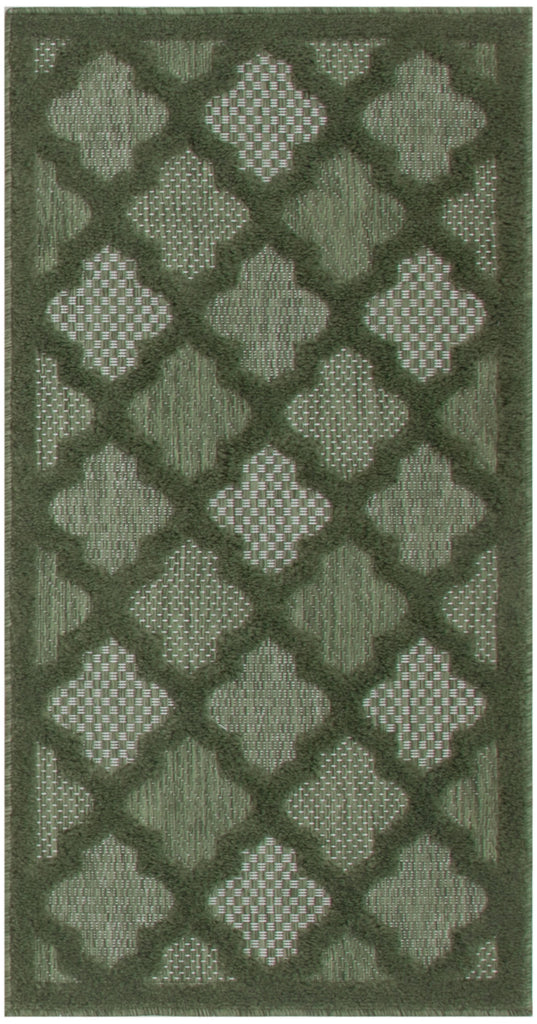 nourison easy care nes01 green rug
