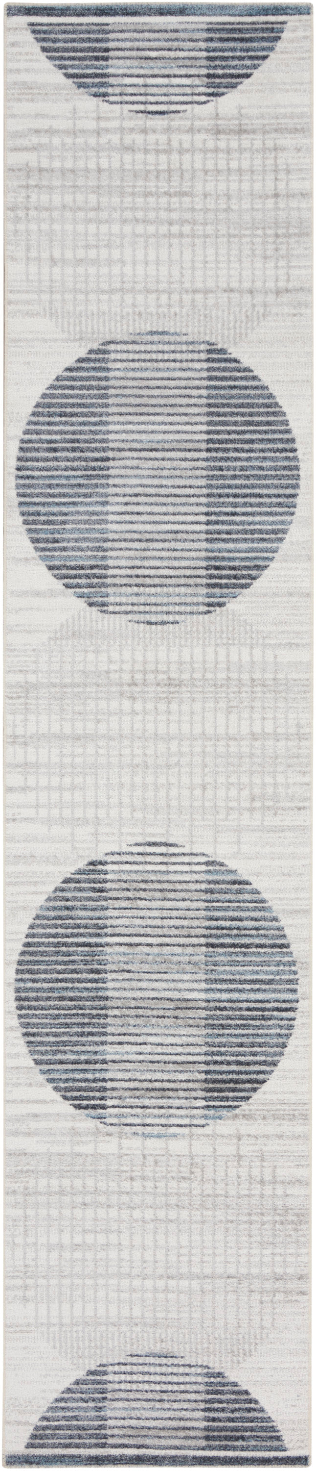 nourison astra machine washable asw03 ivory blue rug