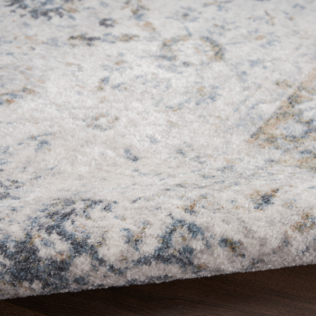 nourison astra machine washable asw16 ivory blue rug