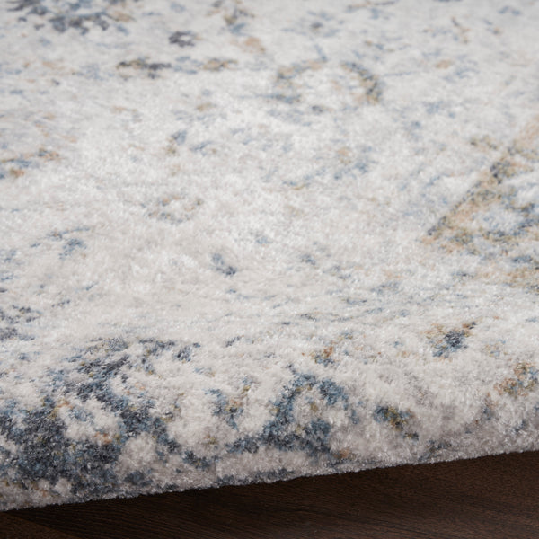 nourison astra machine washable asw16 ivory blue rug