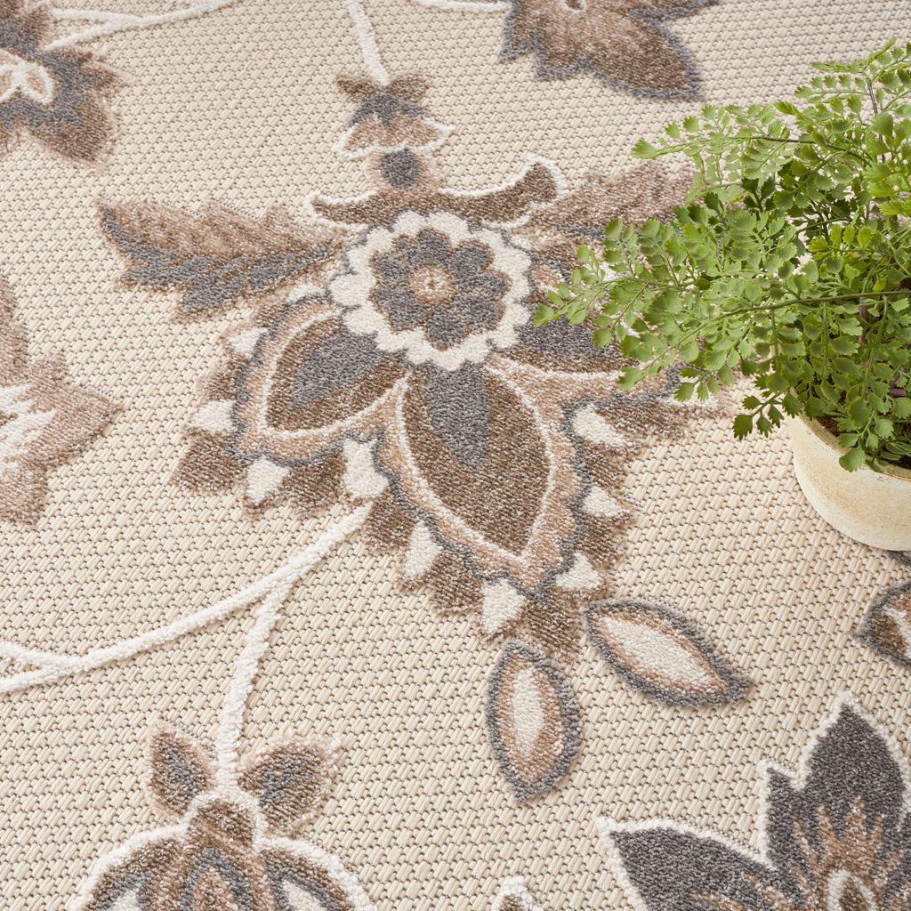 nourison aloha alh31 beige rug