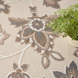 nourison aloha alh31 beige rug