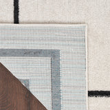 nourison nourison essentials nre02 ivory black rug