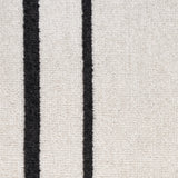 nourison nourison essentials nre02 ivory black rug