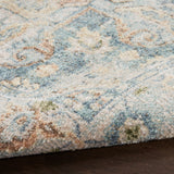 nourison astra machine washable asw12 beige blue rug