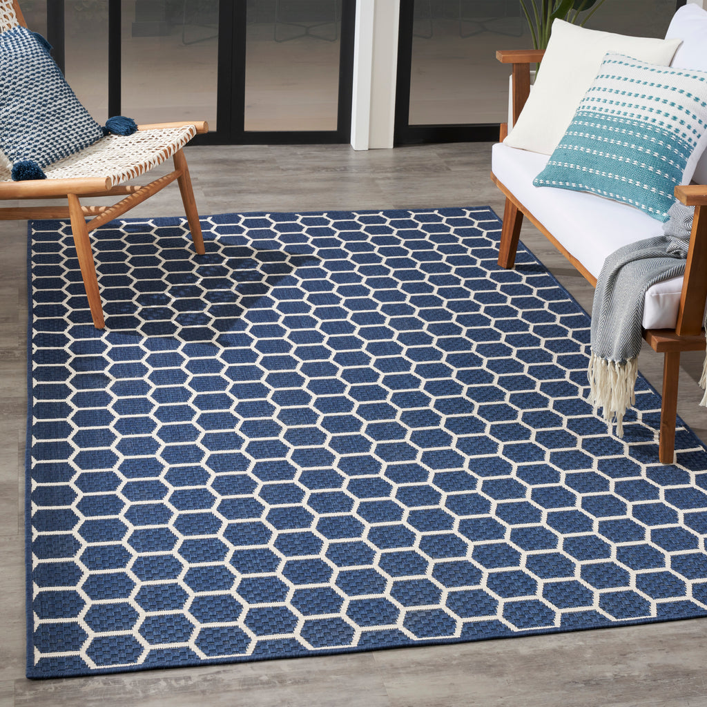 nourison twist reversible tws01 navy rug