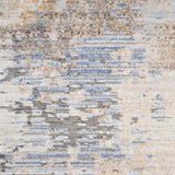 nourison abstract hues abh01 grey blue rug