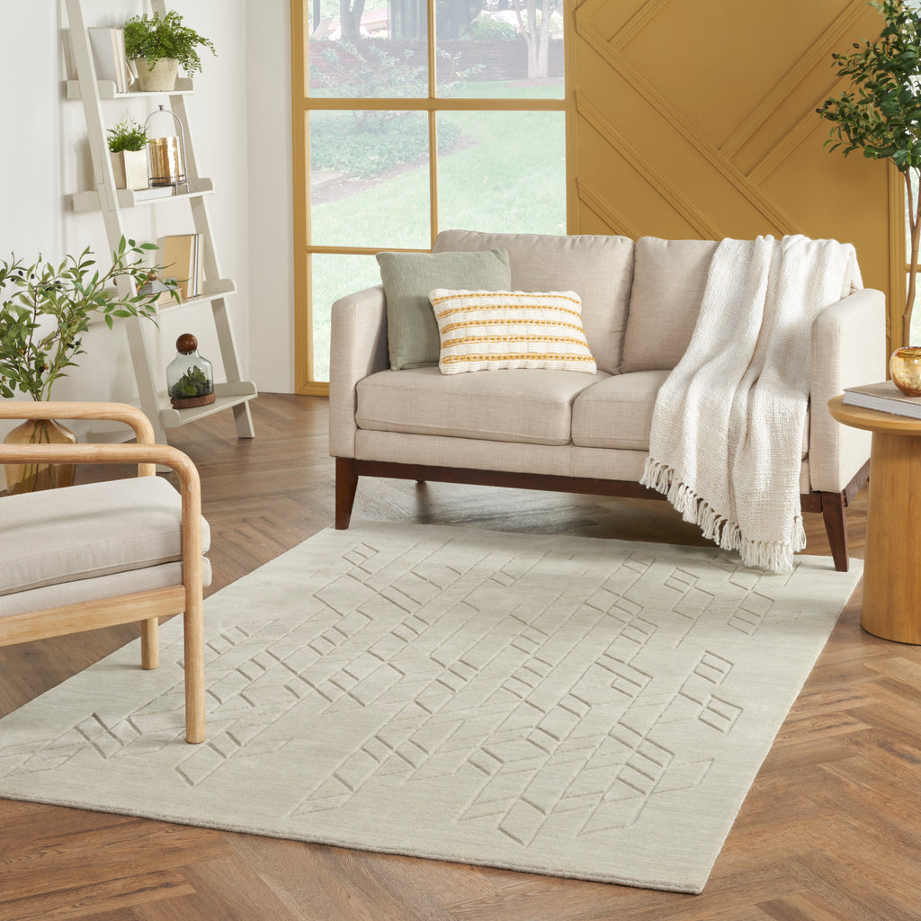 nourison alessia ale01 sage rug