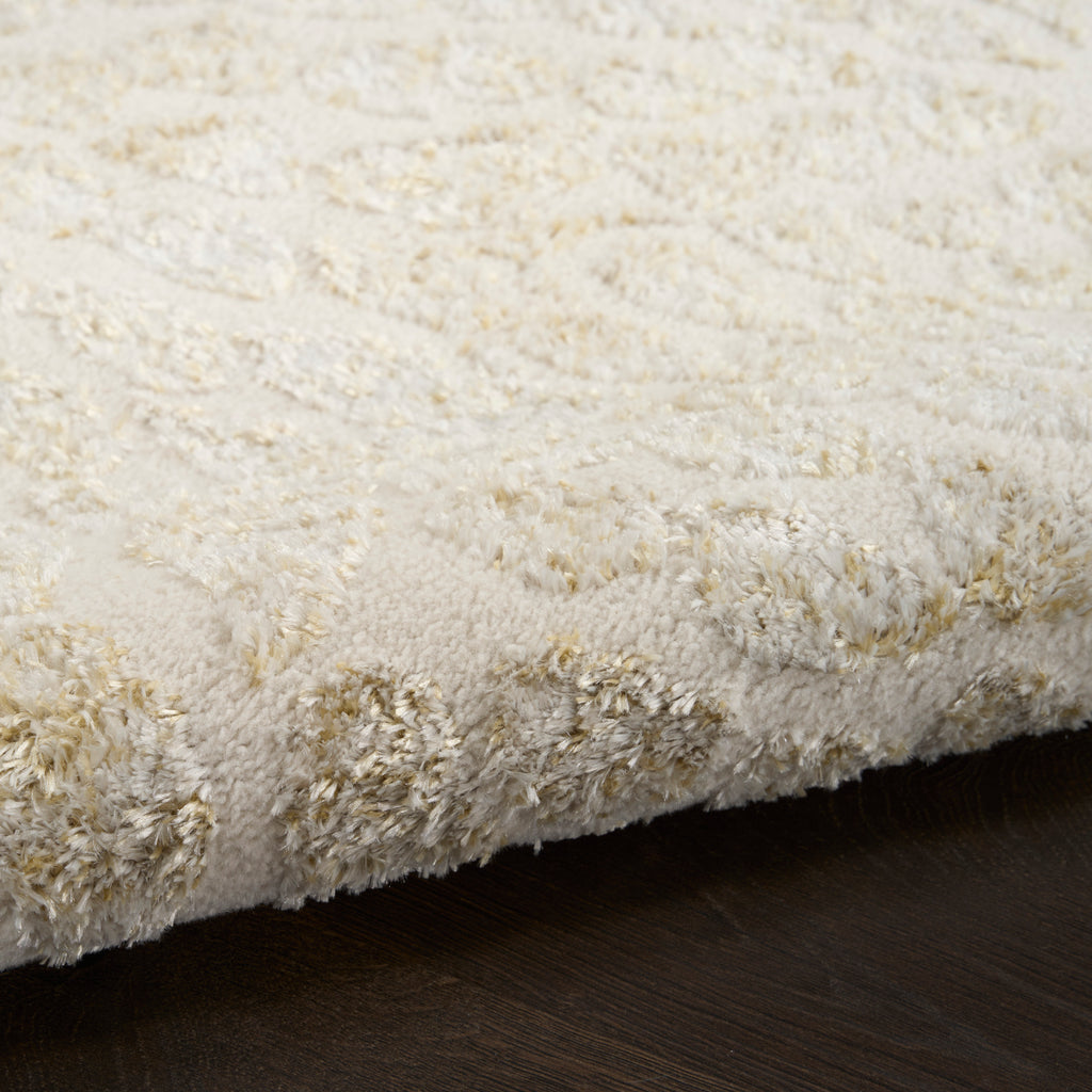nourison ambiance ami02 ivory gold rug