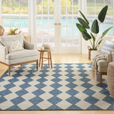 nourison positano pos04 navy blue rug