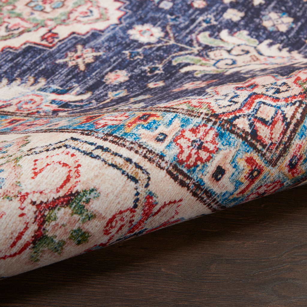 nourison fulton ful01 navy rug