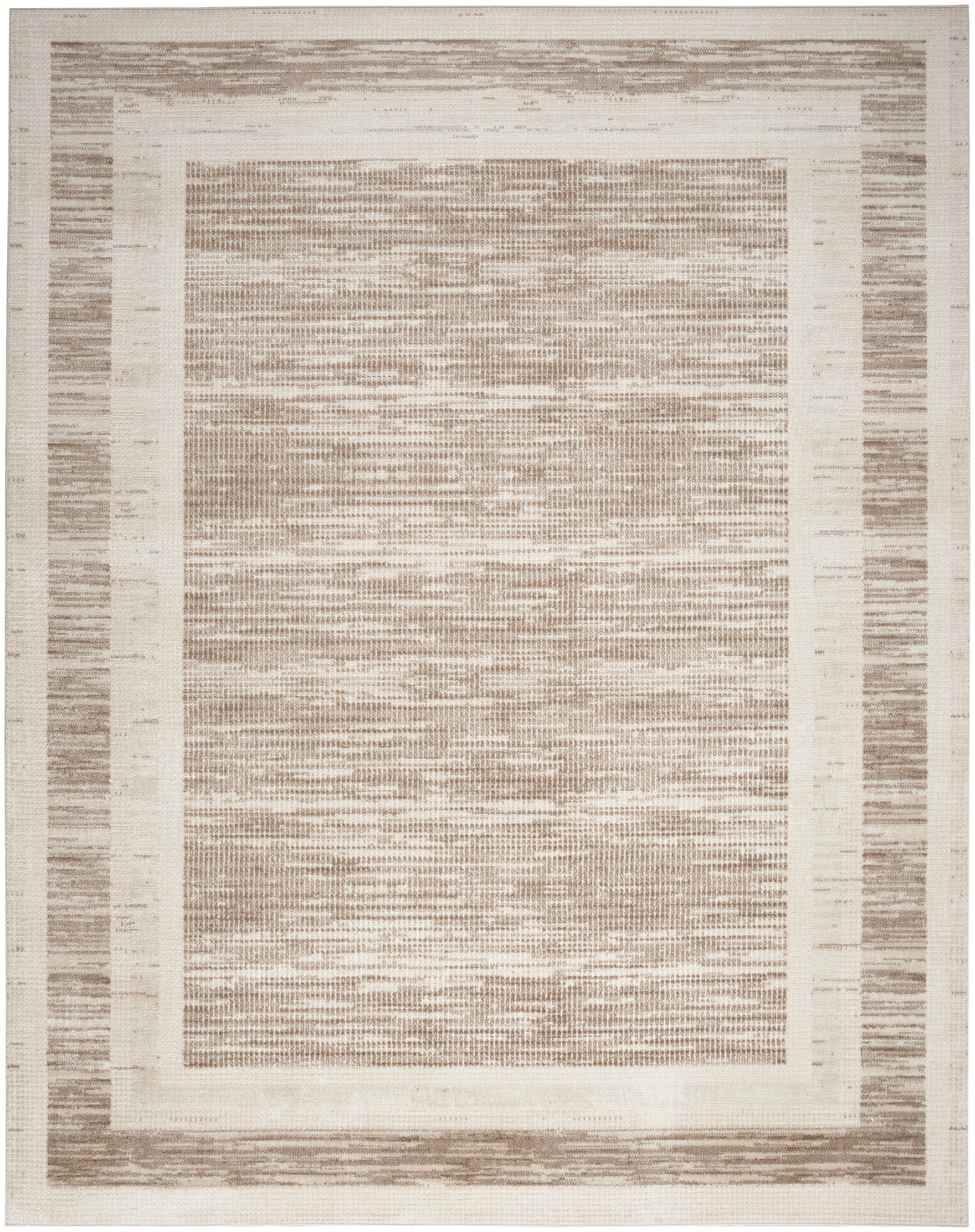 nourison serenity home srh07 mocha ivory rug