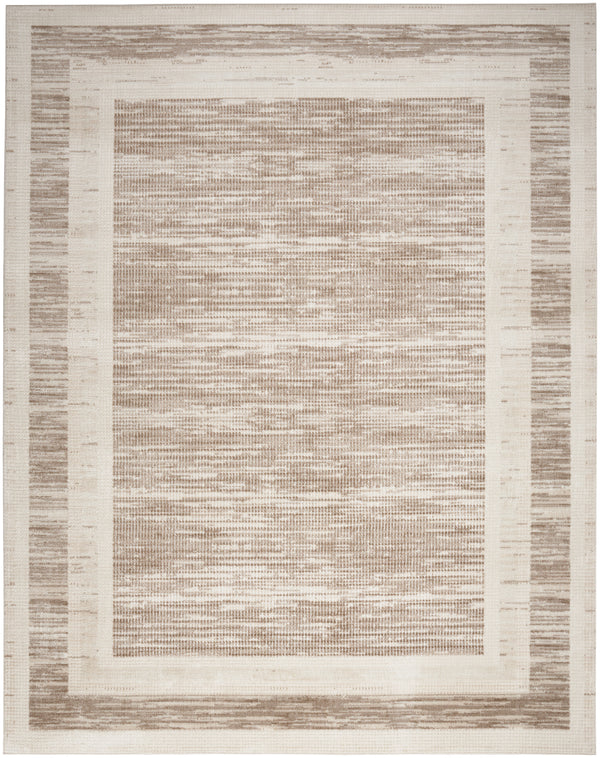 nourison serenity home srh07 mocha ivory rug