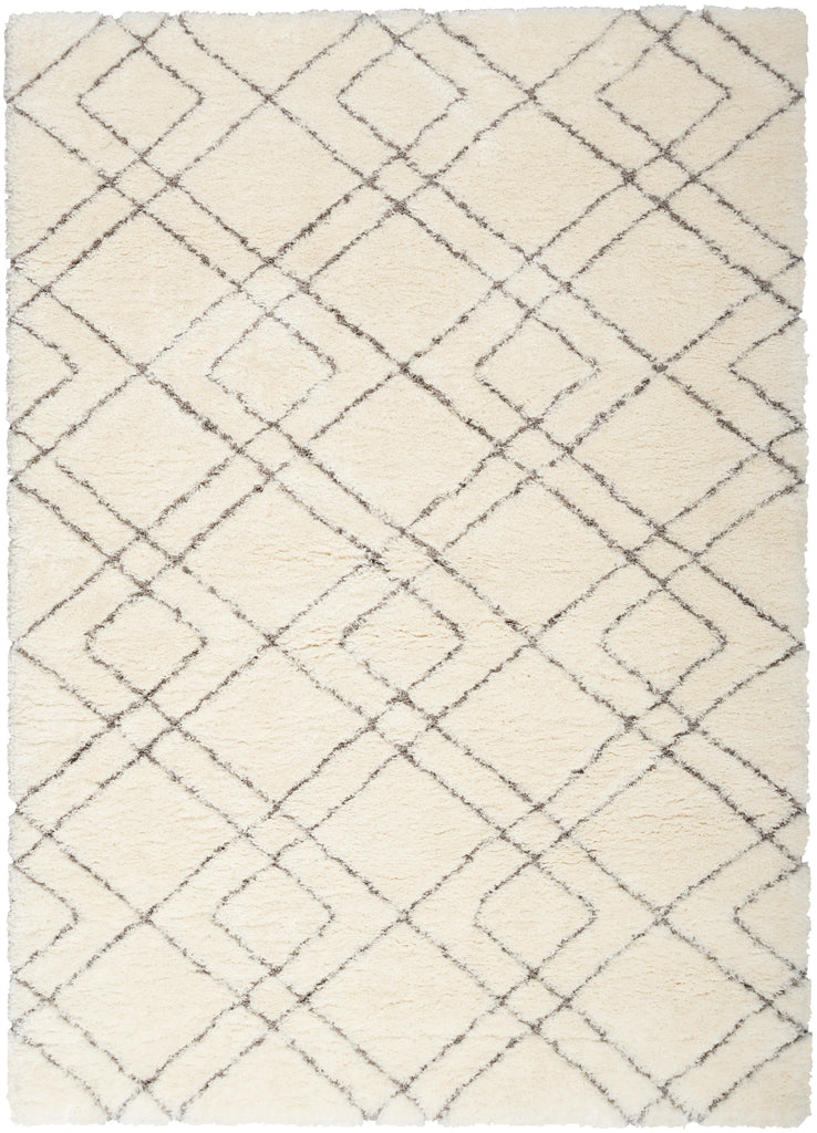 nourison dreamy shag drs07 ivory rug