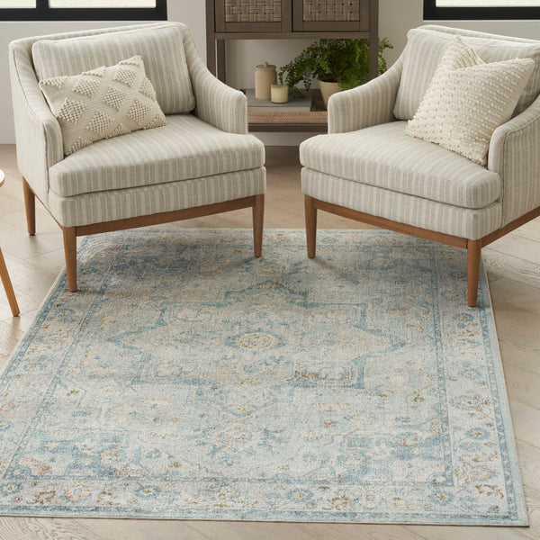 nourison astra machine washable asw12 light blue rug