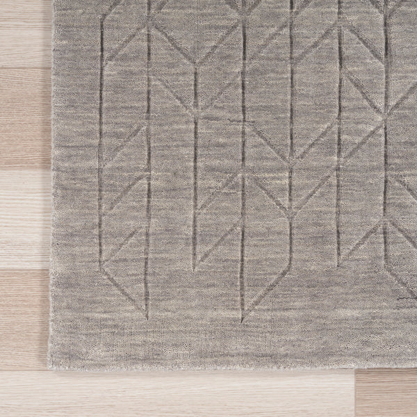 nourison alessia ale01 grey rug