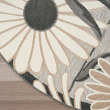 nourison aloha alh33 beige rug