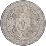 nourison lynx lnx01 ivory charcoal rug
