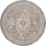 nourison lynx lnx01 ivory charcoal rug