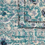 nourison passion psn03 turquoise grey rug