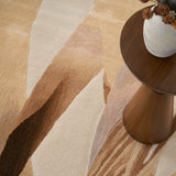 nourison prismatic prs35 sand rug