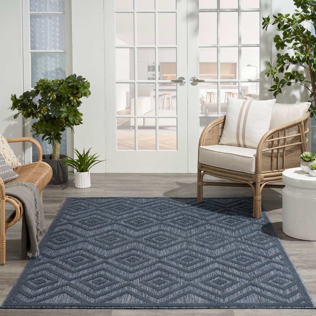 nourison versatile nrv01 navy blue rug
