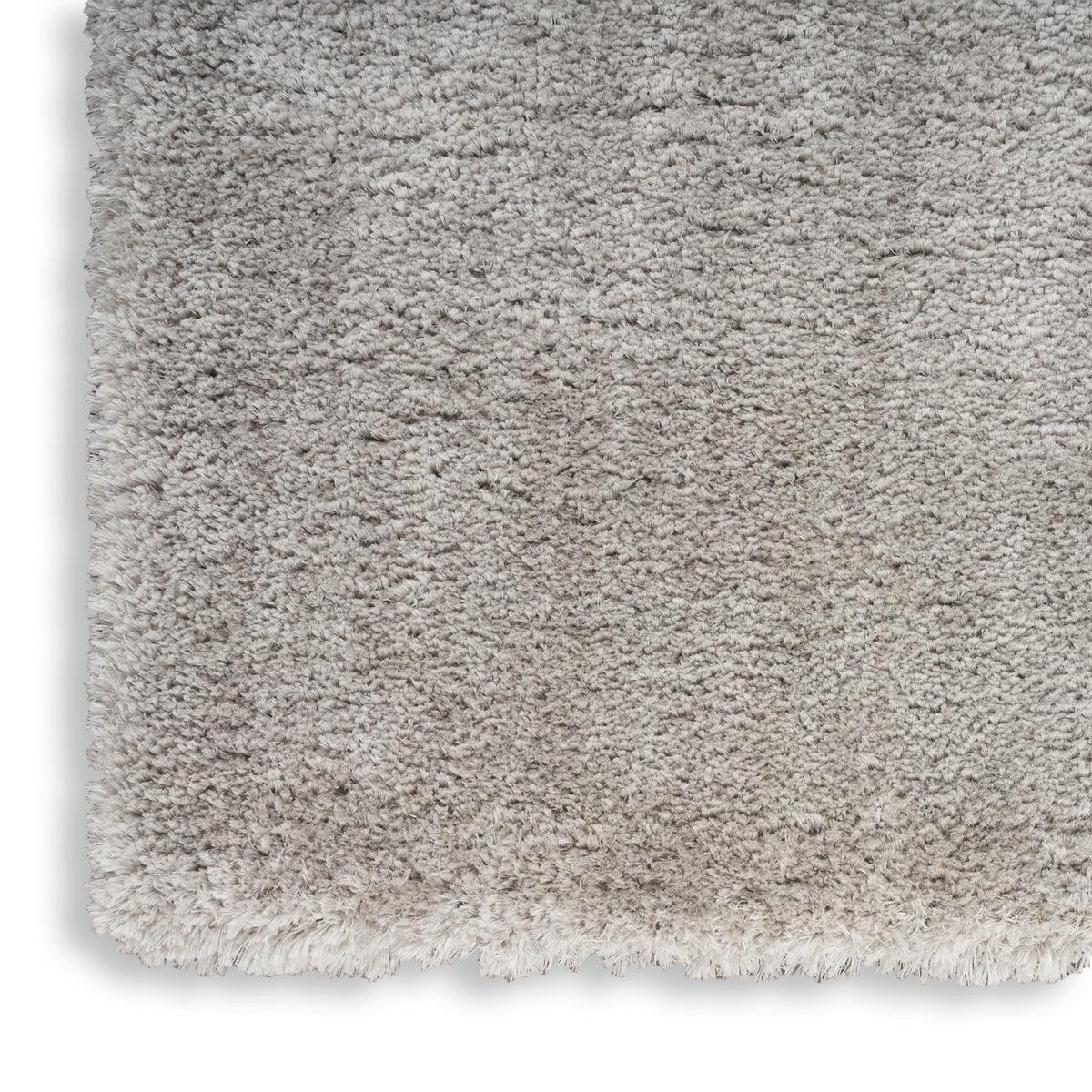 nourison dreamy shag drs05 silver rug