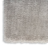 nourison dreamy shag drs05 silver rug
