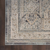 nourison lynx lnx01 ivory charcoal rug