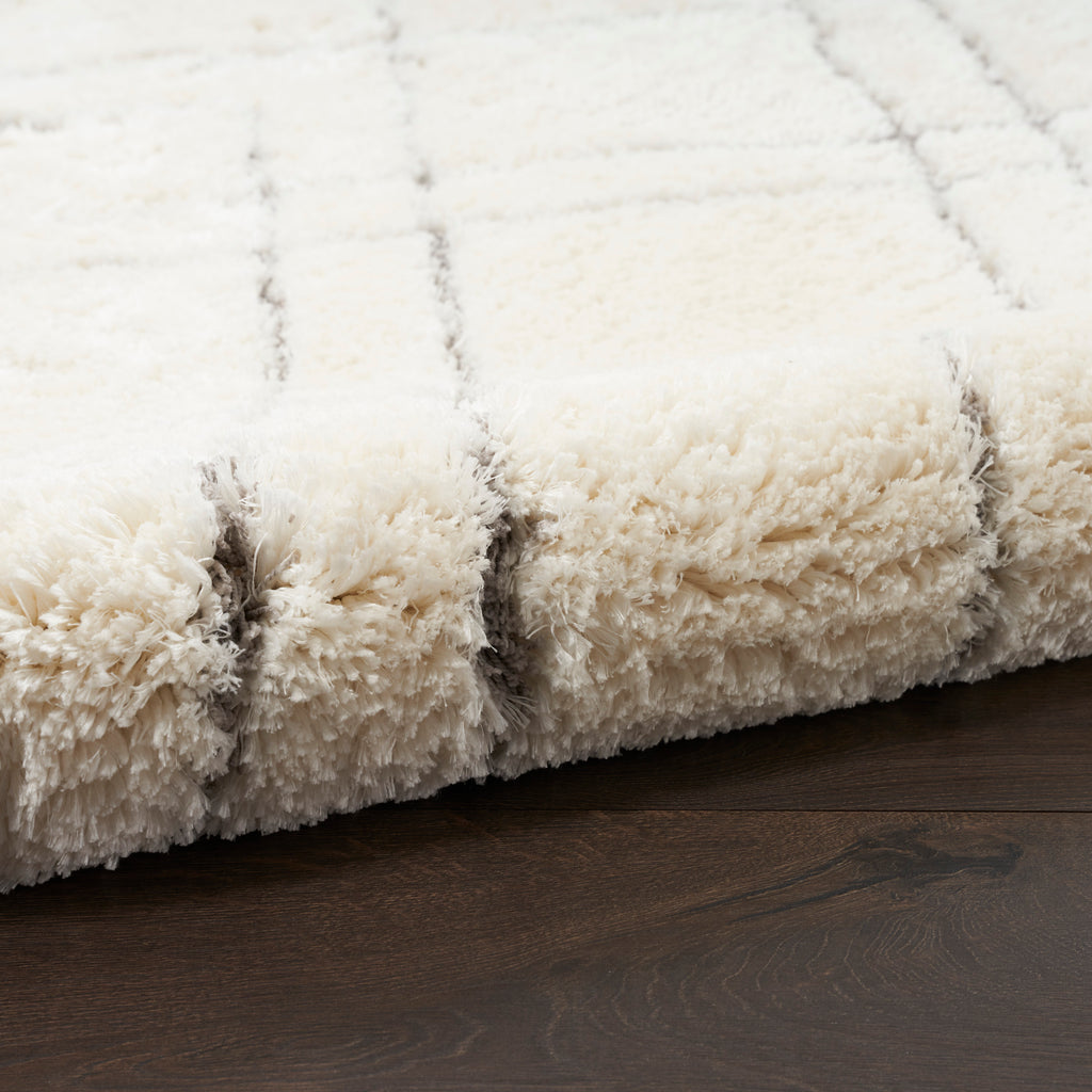 nourison dreamy shag drs07 ivory rug