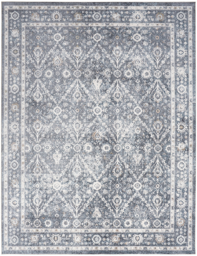 nourison astra machine washable asw16 dark blue rug