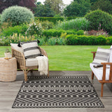nourison positano pos02 black rug