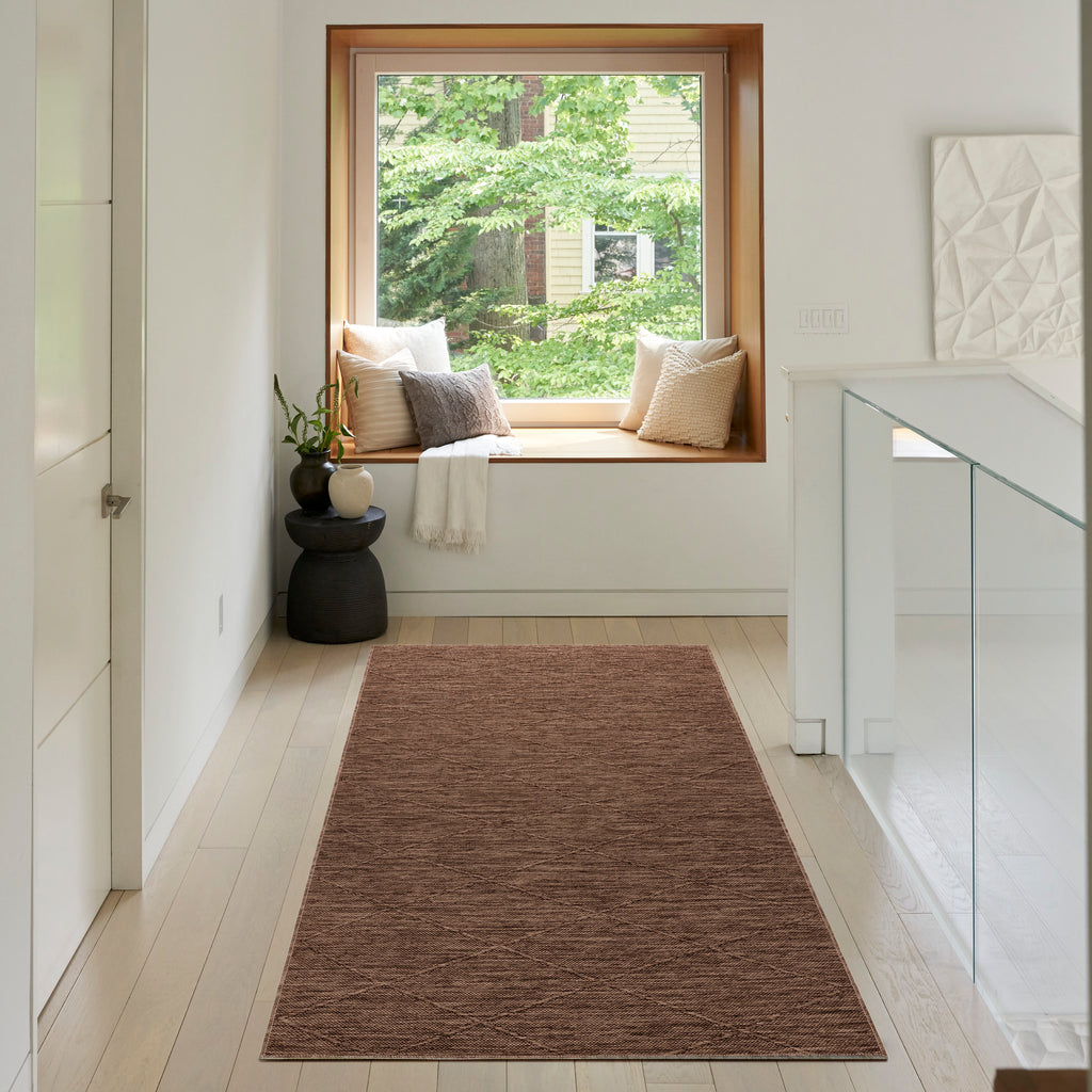 nourison washable solutions wsl01 mocha rug
