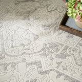 nourison grace gce02 grey rug