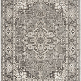 nourison quarry qua05 grey rug