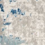 nourison quarry qua01 ivory grey blue rug