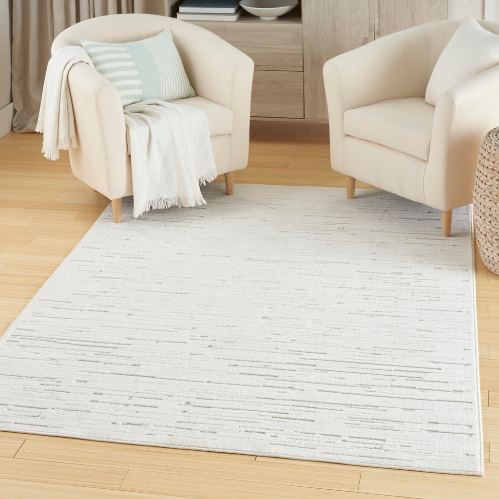 nourison care free caf04 ivory rug