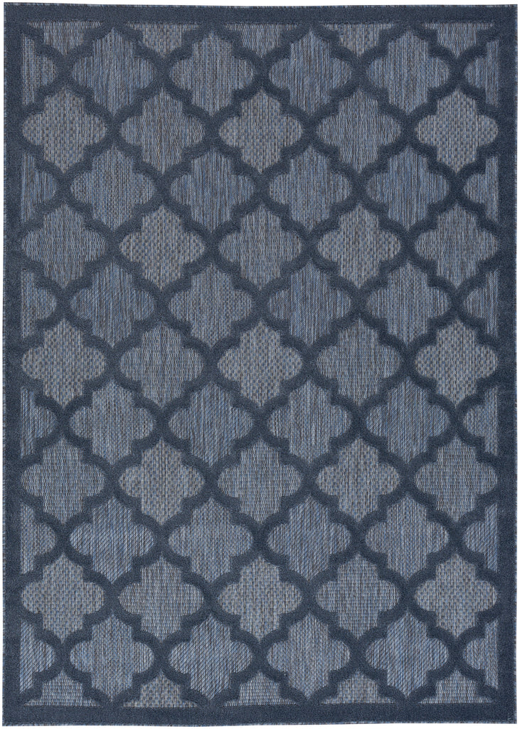 nourison easy care nes01 navy blue rug