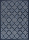 nourison easy care nes01 navy blue rug
