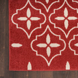 nourison nourison essentials nre04 brick ivory rug