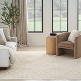 nourison jubilant jub06 ivory beige rug