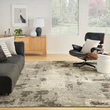 nourison serenity home srh06 ivory grey rug