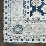 nourison dekor dek02 grey navy rug