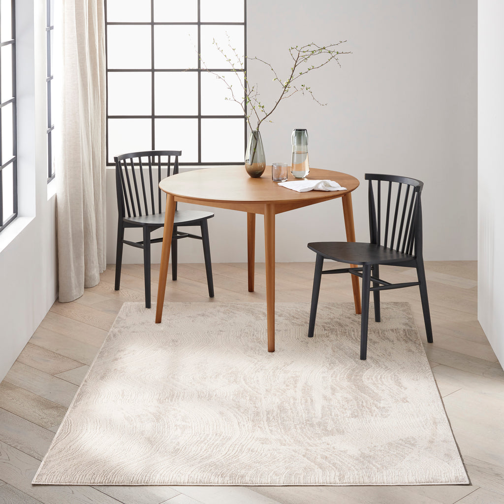 nourison ck024 irradiant irr04 silver grey rug