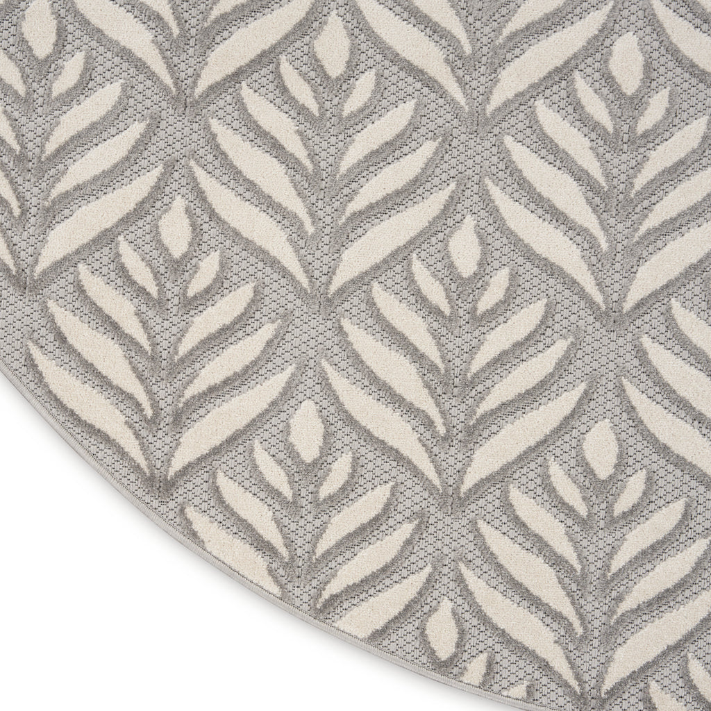 nourison aloha alh35 grey rug