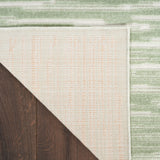 nourison care free caf04 green rug