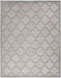 nourison easy care nes01 silver grey rug